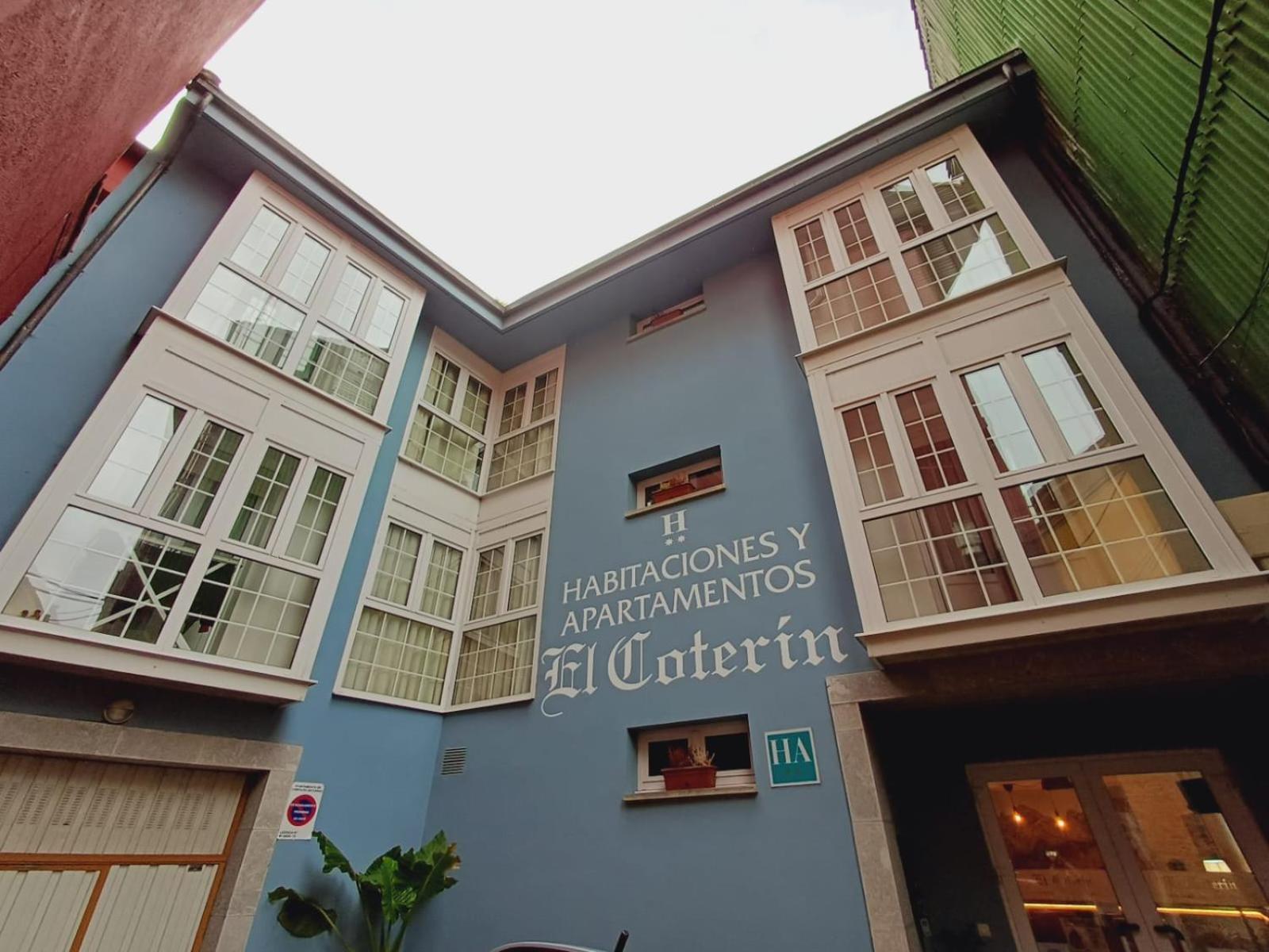 Hotel El Coterin Apartamentos Y Habitaciones 阿里纳斯·德·卡伯瑞勒斯 外观 照片